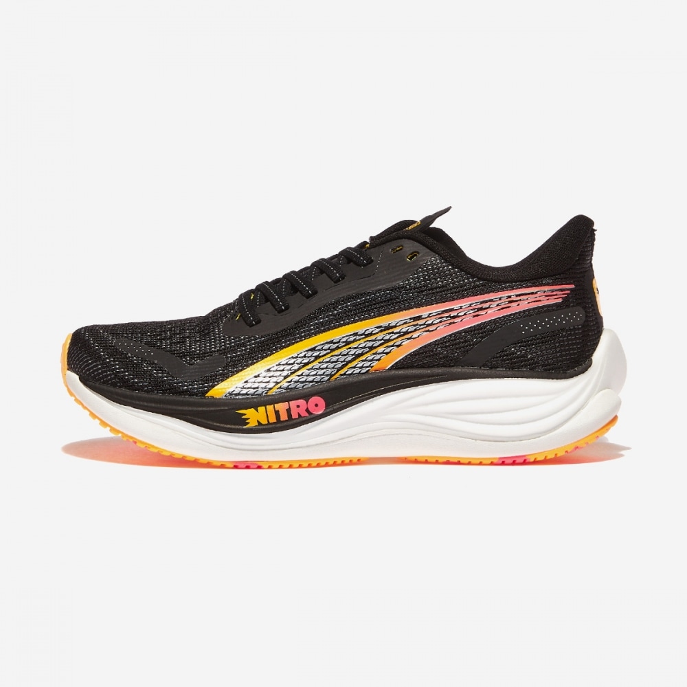 Puma Velocity Nitro 3 FF レディース PKI30970201-PUMA ブラック-プーマシルバー-サンストリーム