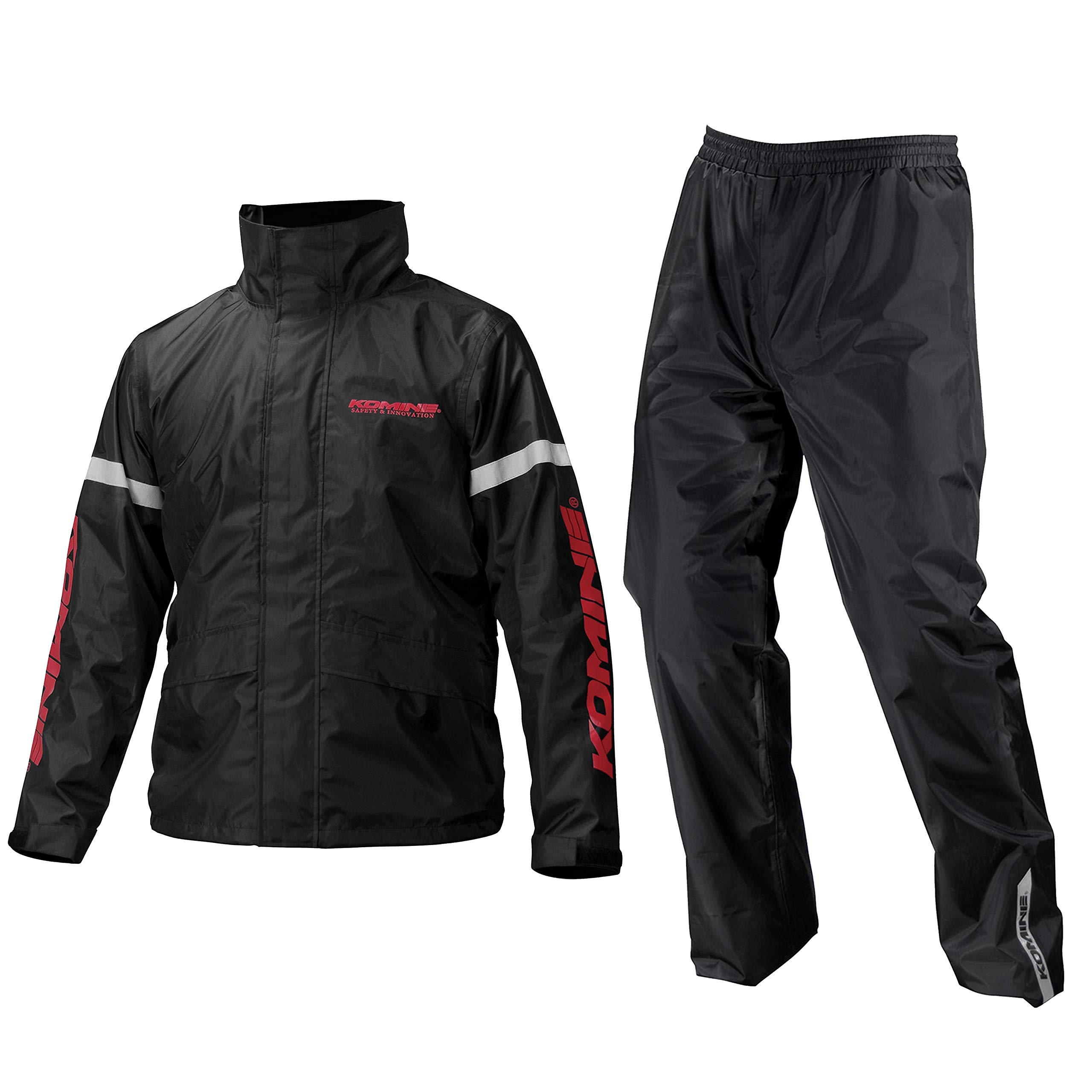 コミネ(KOMINE) バイク用 STDレインウェア RK-543 896 雨具 カッパ 03-543 メンズ Black L