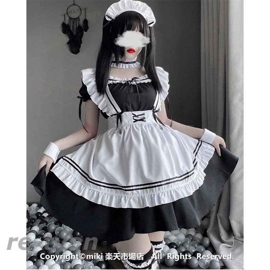 ハロウィン コスプレ メイド服 メイド 定番 衣装 セクシー コスチューム 可愛い 衣装 コスプレ 男ウケ 仮装 スカート コスチューム ワンピース Hall