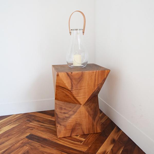 サイドテーブル ウッドスツール 椅子 物置き台 飾り台 天然木製 インテリア おしゃれ 北欧 アメリカン ナチュラル テーブル リビング 寝室 玄関 エントランス