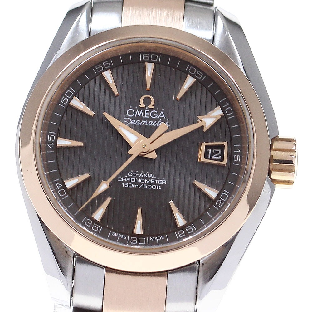 オメガ OMEGA 231.20.30.20.06.001 シーマスター アクアテラ コーアクシャル PGベゼル 自動巻き レディース _826753【中古】 484,900円