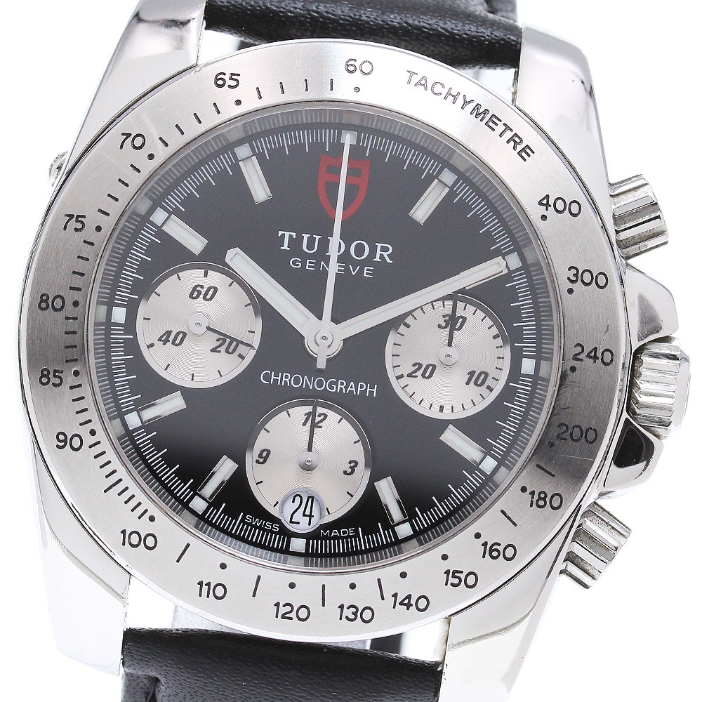 チュードル TUDOR 20300 スポーツライン クロノグラフ 自動巻き メンズ _863499【中古】 123,450円
