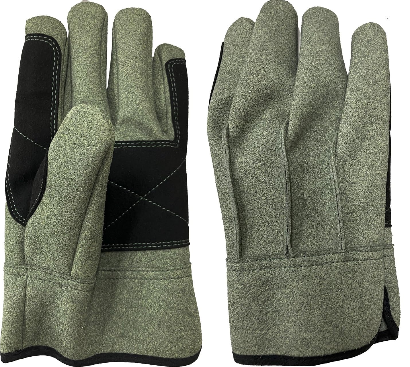 [のばのば] HAMAGLO 柔らかい大当て人工皮革手袋 天然皮革に勝る耐久性 10双組 H910