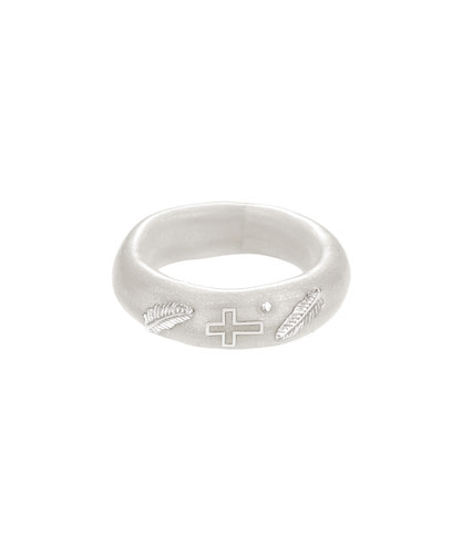 NFF LIGNUM RING WHITE リグナムリング ホワイト 指輪 リング 韓国アクセサリー アクセサリー 正規品