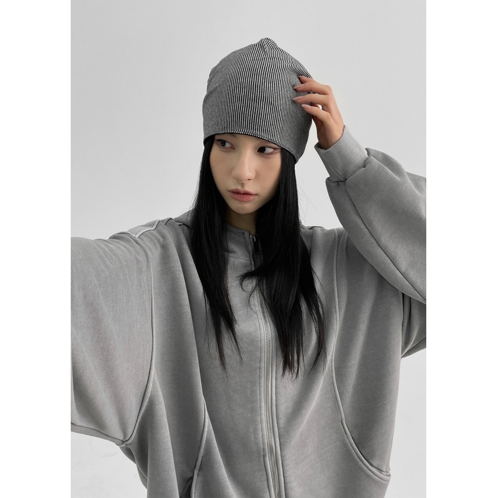 Black Up [春新品] テトリーリバーシブルビーニー