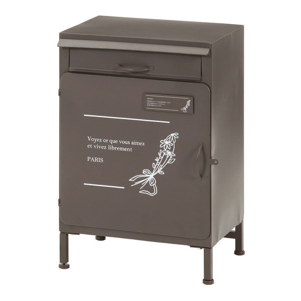 不二貿易 70230 宅配ボックス マーガレット GY グレー メーカー直送