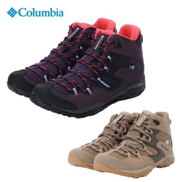 コロンビア COLUMBIA ハイキングシューズ スニーカー レディース 防水 アウトドア YL2365 ミドルカット キャンプ フェス ハイキング 軽量 12,122円