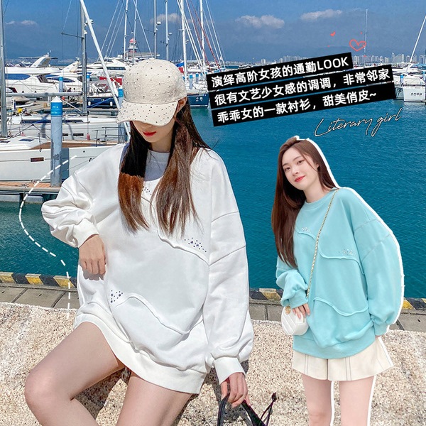 LIERKISS リエキス 変則カジュアルスウェットシャツ 6,734円