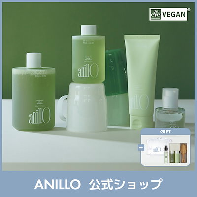 ANILLO ライムサンデーリフレッシュ 4種セット Qoo10] ANILLO Lime Sunday Refresh : ヘア