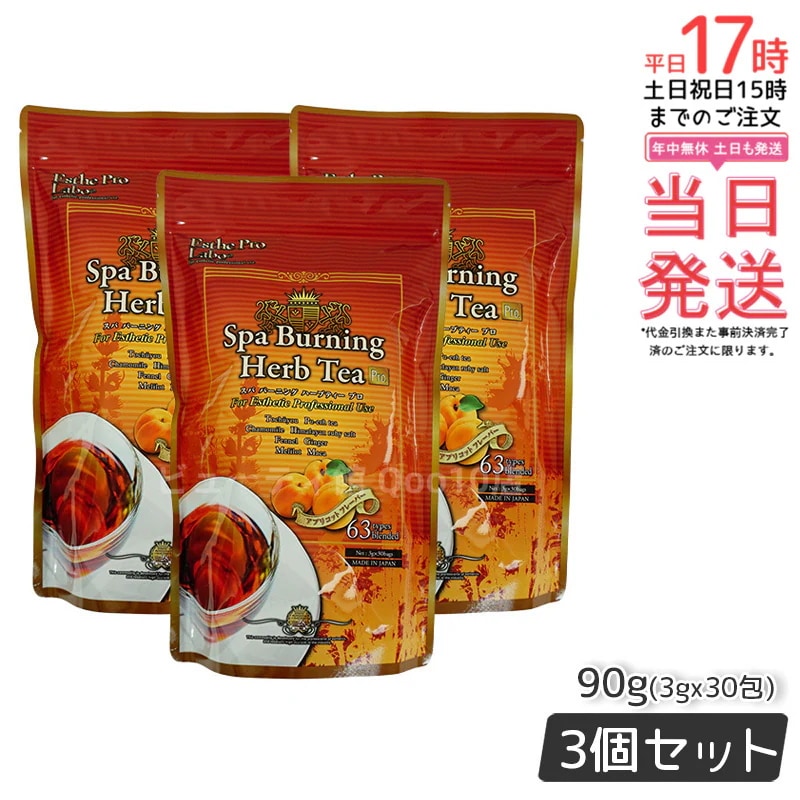 エステプロラボ ハーブティープロ スパバーニング 3g30 代謝系 健康茶 【お得3個セット】