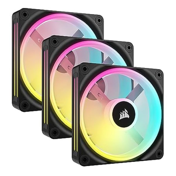 PWMファン iCUE LINK QX120 RGB Starter Kit ブラック CO-9051002-WW