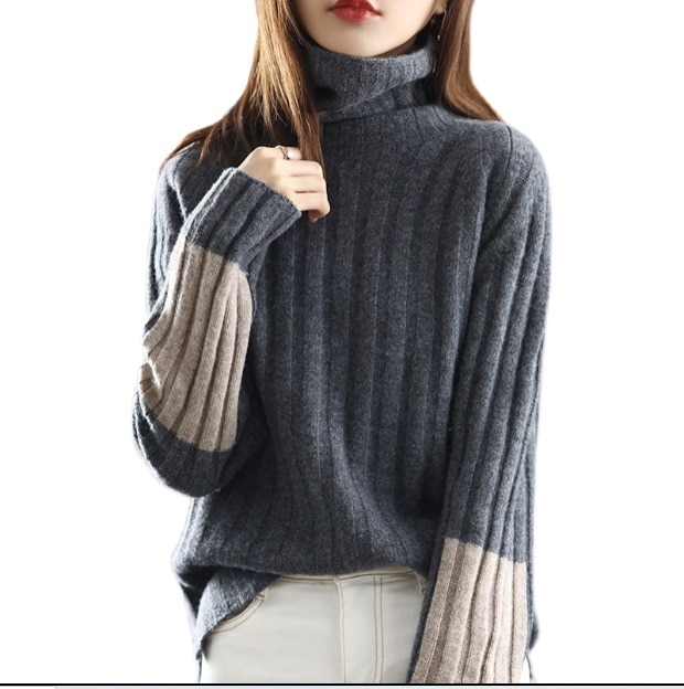 ニットソー セーター ミディアム丈 長袖 スリム タイト ハイネック 細身 ストレート スマート ニット かわいい 可愛い きれいめ シンプル カジュアル おしゃれ お洒落 かっこいい