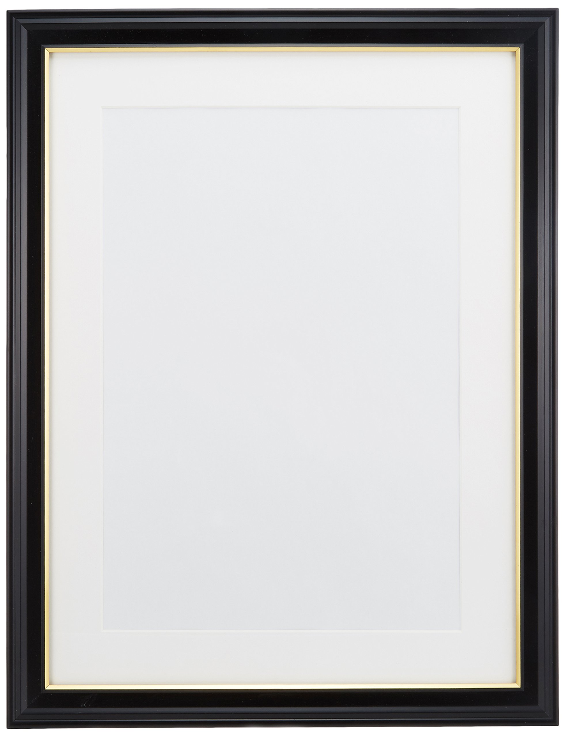 FUJICOLOR 額縁 肖像額 A3 木製 ブラック 405020 59560