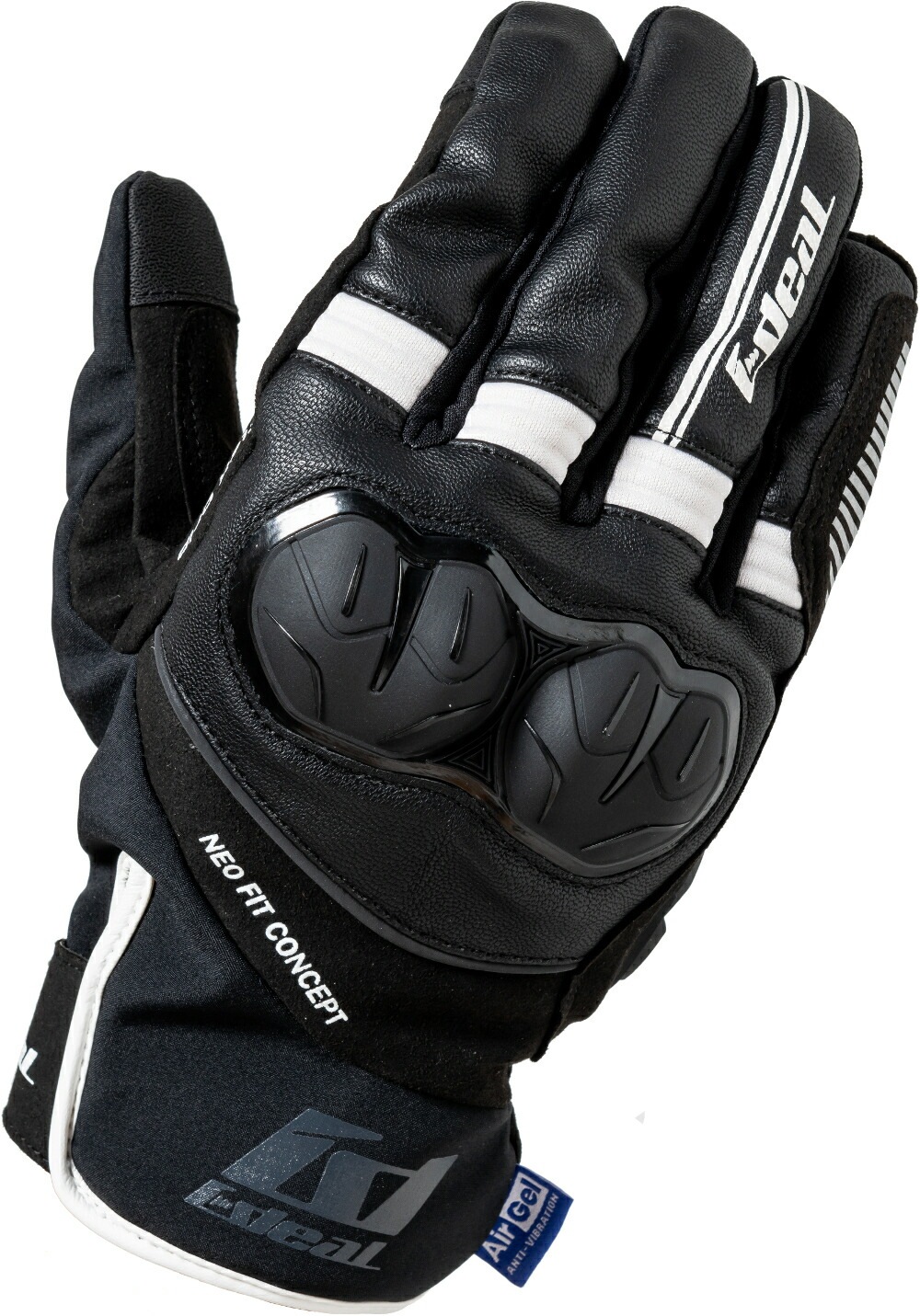 山城(yamashiro) IDEAL アイディール バイク用 グローブ 秋冬モデル ID-107 WEDGE (ウェッジ) ホワイト 2XLサイズ ID107WH/2XL