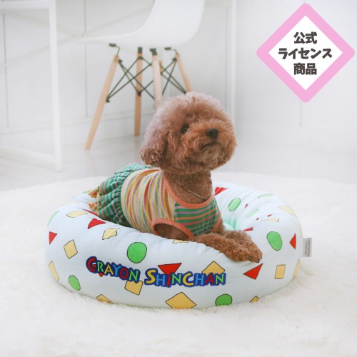 クレヨンしんちゃん ペット用 クッション pajama Ver. シロ 犬 ネコ