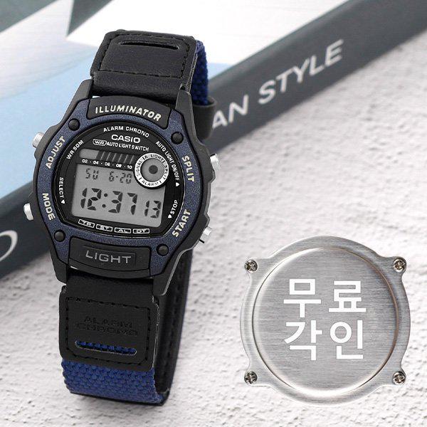 無料刻印 W-220HF-2A 軍人 軍用 メンズNATO腕時計 d