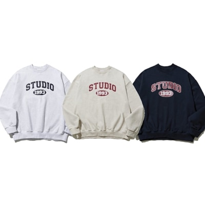 スタジオアーチロゴスウェットシャツ_3color