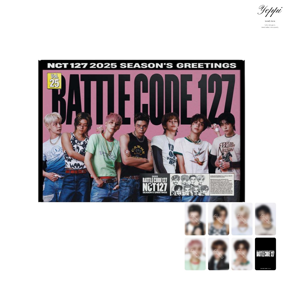 【 当日出発 】 NCT127 2025 SEASONS GREETINGS [ 特典フォトカードセット7種贈呈 ] nct127 シーグリ 公式グッズ