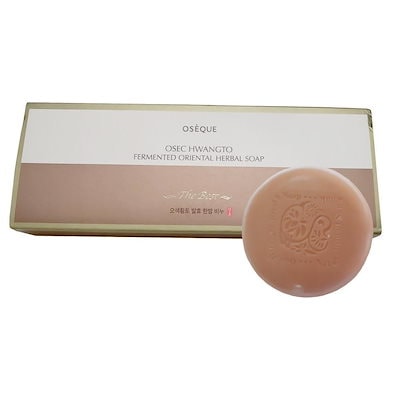 Qoo10] オジェク 五色黄土発酵韓方石鹸100g x 3 [ : スキンケア
