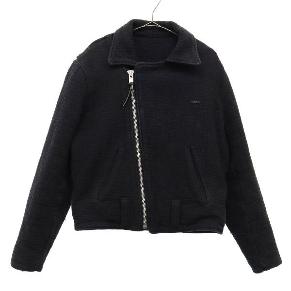 日本製 ライダースジャケット XS ブラック PC Kendo×PC Sashiko メンズ