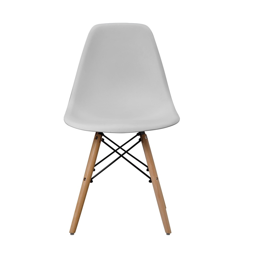 【国内発送.送.料.無.料！】【2脚】【グレー座面＆ホワイト脚】イームズチェア リプロダクト ダイニングチェア ダイニングチェアー イームズチェア DSW eames イームズ チェアー DSW イー