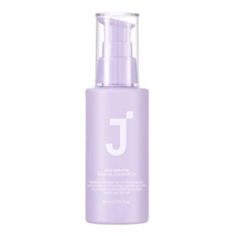 シルクケラチン ヘアオイル エッセンス 2X 80ml