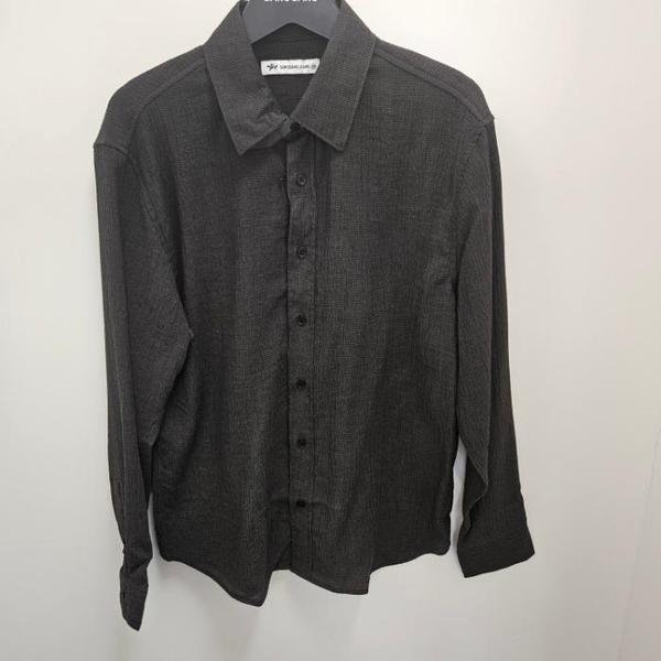 HC07 春 メンズ シアサッカー 長袖シャツ NSM271 (S45902274)