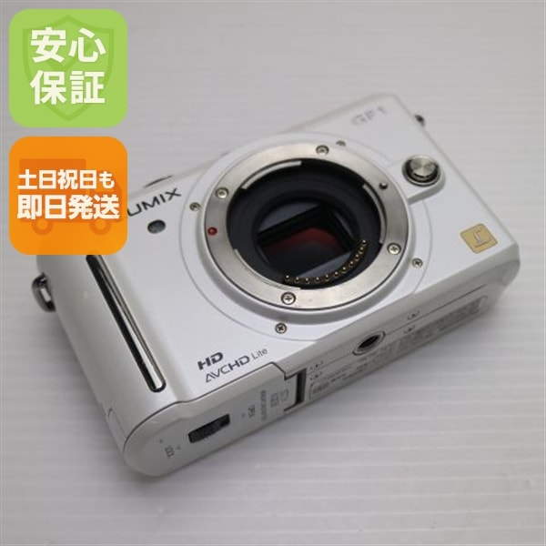 超美品 DMC-GF1 ホワイト ボディ Panasonic LUMIX デジカメ 67