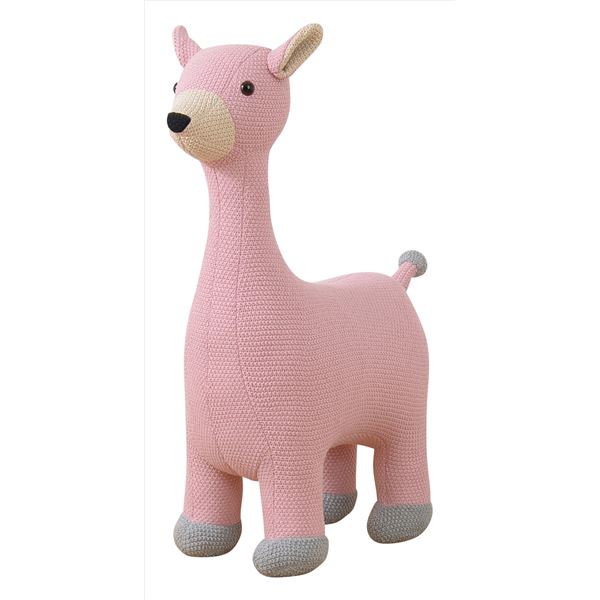 アニマル スツール [ シカ ピンク ] ファブリック 耐荷重80kg インテリア家具 子ども部屋家具 スプーンミー！