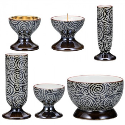 浪漫6点セット 有田焼 たこ唐草