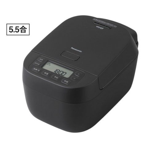 パナソニック SR-N310E-K 可変圧力IHジャー炊飯器（5.5合炊き）　ブラック SRN310EK