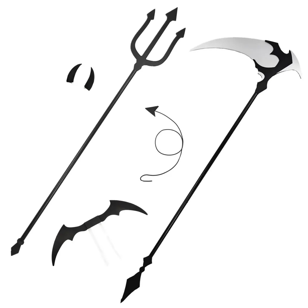 初音ミク×ラスカル　小悪魔　Meiko　法杖　道具　翼　ハロウィン コラボ 仮装　学園祭 舞台公演 文化祭 漫遊展