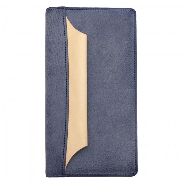 限定色 N/PEARCE エヌピアス ナローサイズ 11mm【ブルー】本革製 システム手帳 89993290