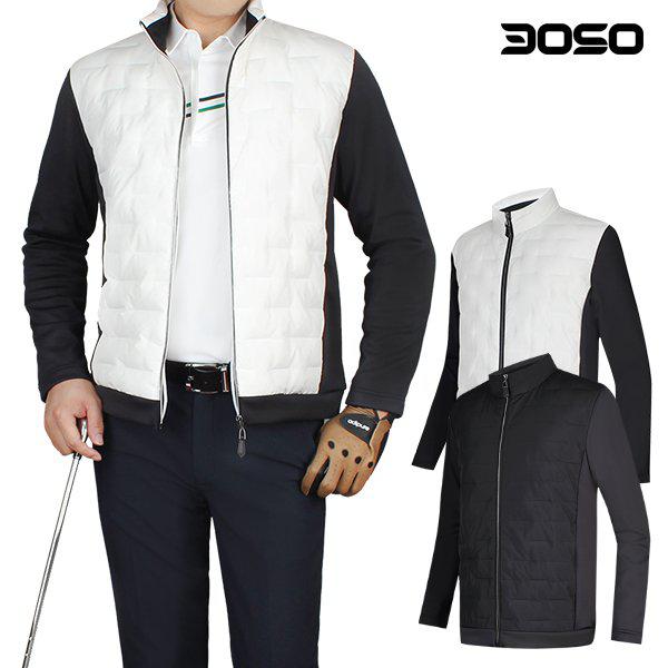 ゴルフウェア メンズ 秋冬 ダックダウン ゴルフ パディングジャンパー/ゴルフジャケット//HWJI