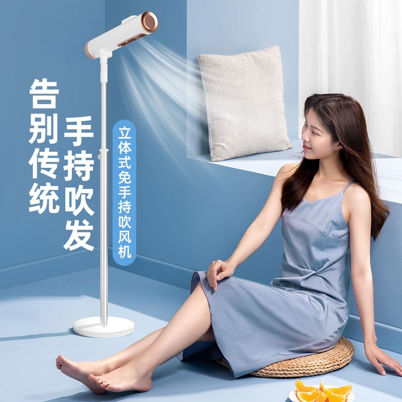 スマートな垂直ヘアドライヤー家庭用イオンヘアケア高出力ヘアドライヤー怠zyな寮の床スタンドヘアドライヤー