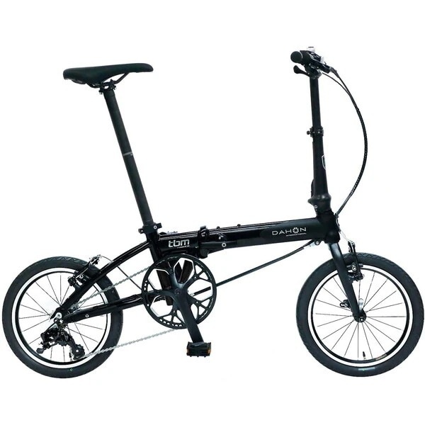 ダホンインターナショナル tbm rugged 16 フォールディングバイク Black 折り畳み自転車 16インチ 3段変速