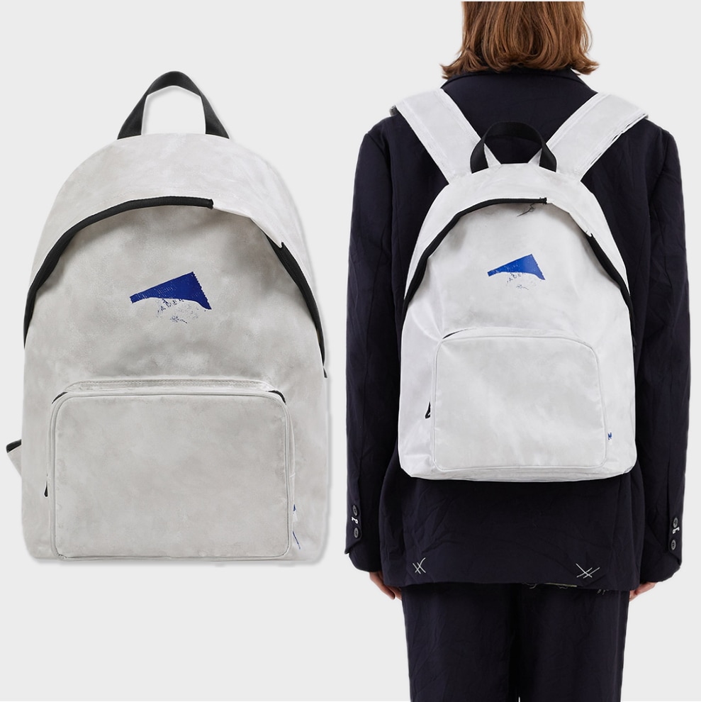 Trace tape logo backpack