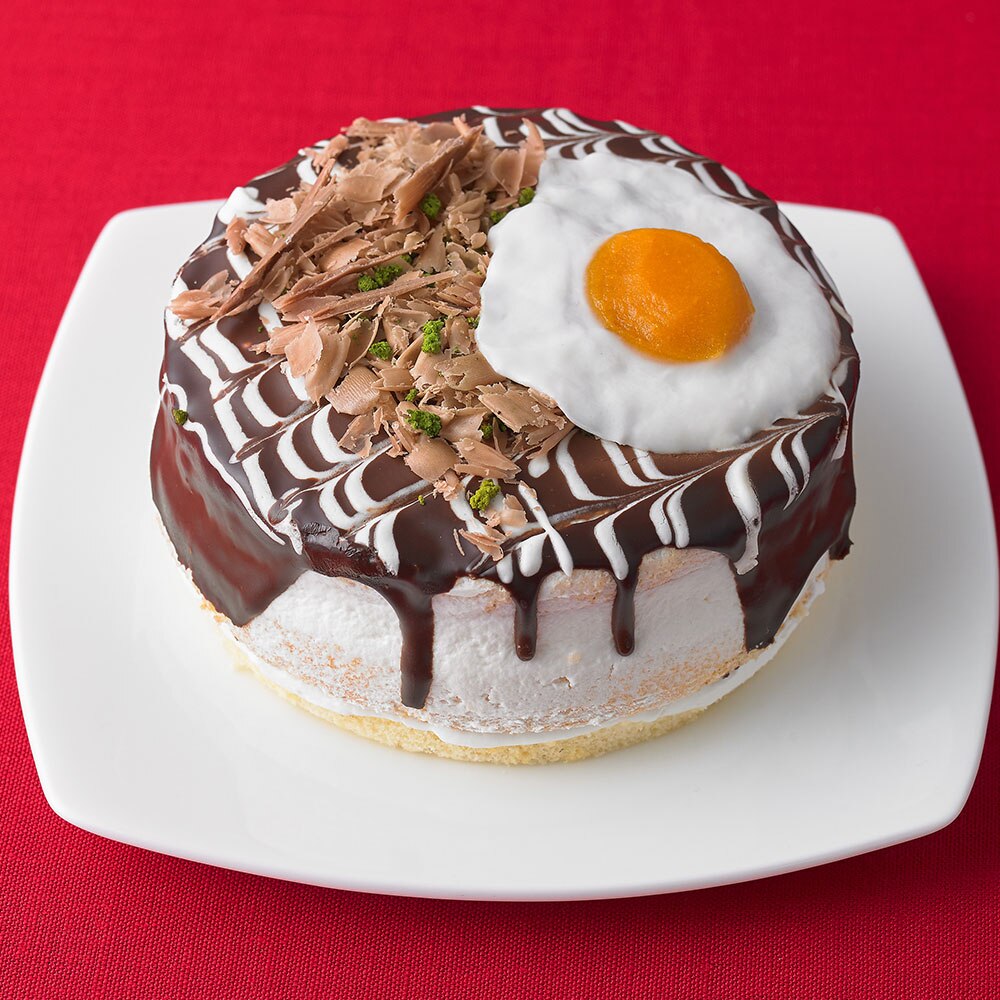 おこのみケーキ（3箱） デコレーション オリジナルケーキ お好み焼をイメージしてちょっとええ感じのべっぴんさんにデコレーションしたオリジナルケーキ sir 6,371円