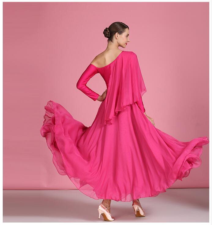 「高級感 社交ダンス専用」ダンス ドレス 優雅 演出服競技用 ワルツドレス 高級感 エレガント 人気 6,619円