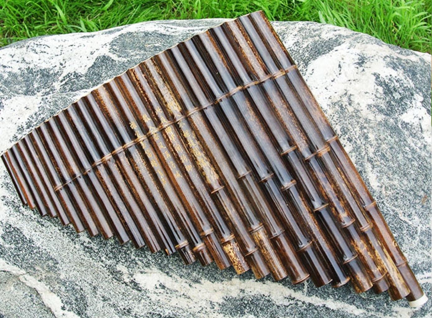 パンフルート 25本 中国の木管楽器