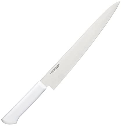 片岡製作所 マスターコック 抗菌カラー包丁 MCSK-300 筋引き包丁 30cm ホワイト