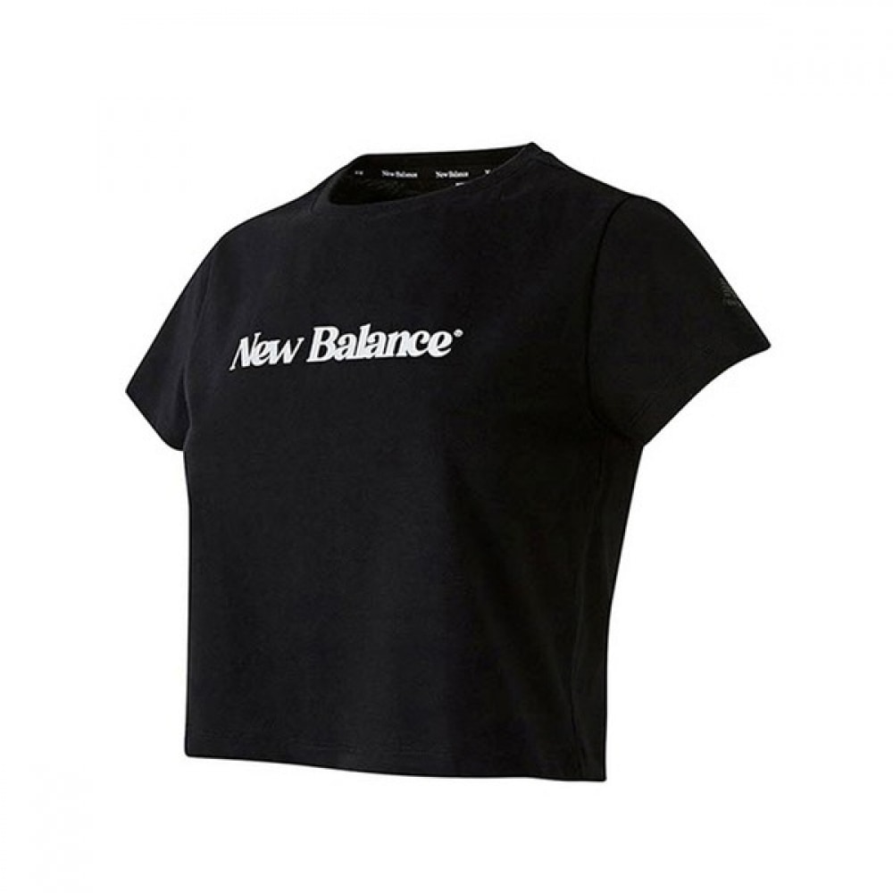 ニューバランス Wスリムフィットベーシック半袖Tシャツ NBNED2W412-19