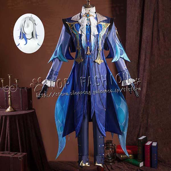原神 げんしん genshin フォンテーヌ ヌヴィレット Neuvillette コスプレ衣装 変装 仮装 コスチューム cosplay イベント クリスマス