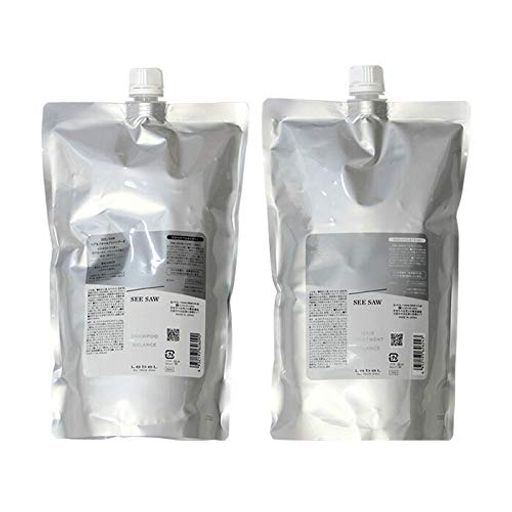 【セット品】シーソー (バランス) ヘア&スキャルプシャンプー800ML× ヘアトリートメント800ML