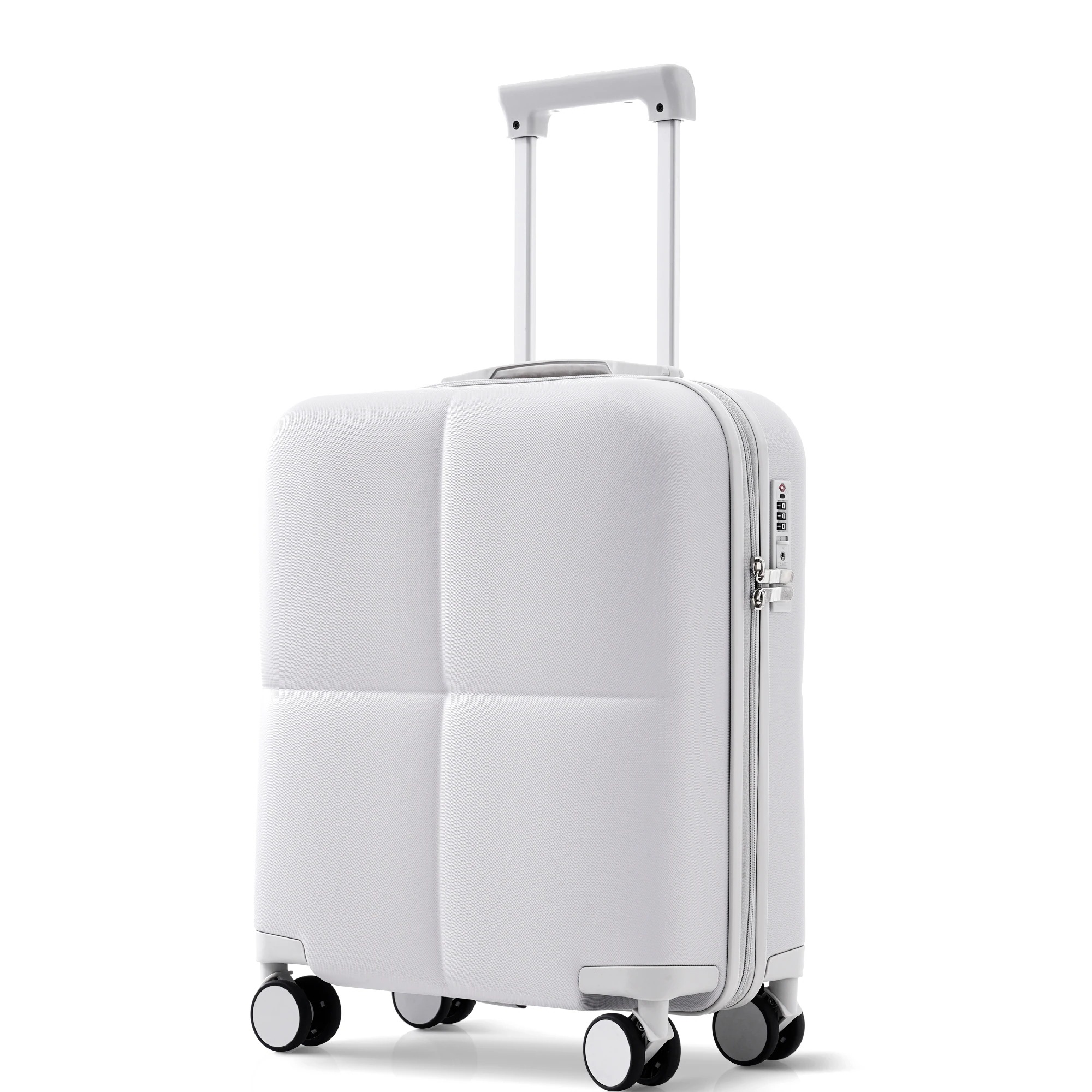 2058スーツケース キャリーバッグ キャリーケース Sサイズ 小型 超軽量 ファスナー式 TSAロック搭載 フック機能付き 360度回転 旅行 おしゃれ 人気色