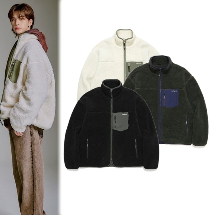 SHERPA FLEECE JACKET MG2CWMB930A