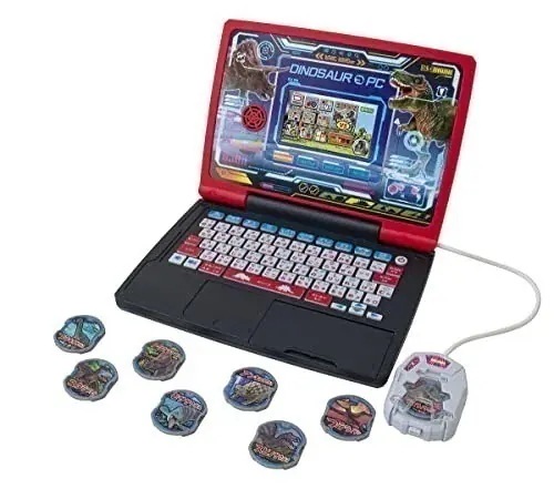 メダルでバトル!! 恐竜図鑑パソコン Ω(オメガ)【日本おもちゃ大賞2022 エデュケーショナルトイ部門 優秀賞】