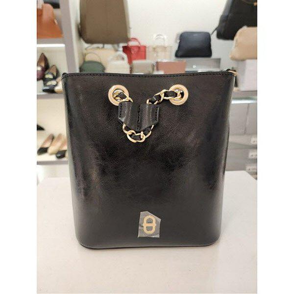 女性コーティングレザーバケットバッグ(ECESHB661BK) (P003690140) 21,469円