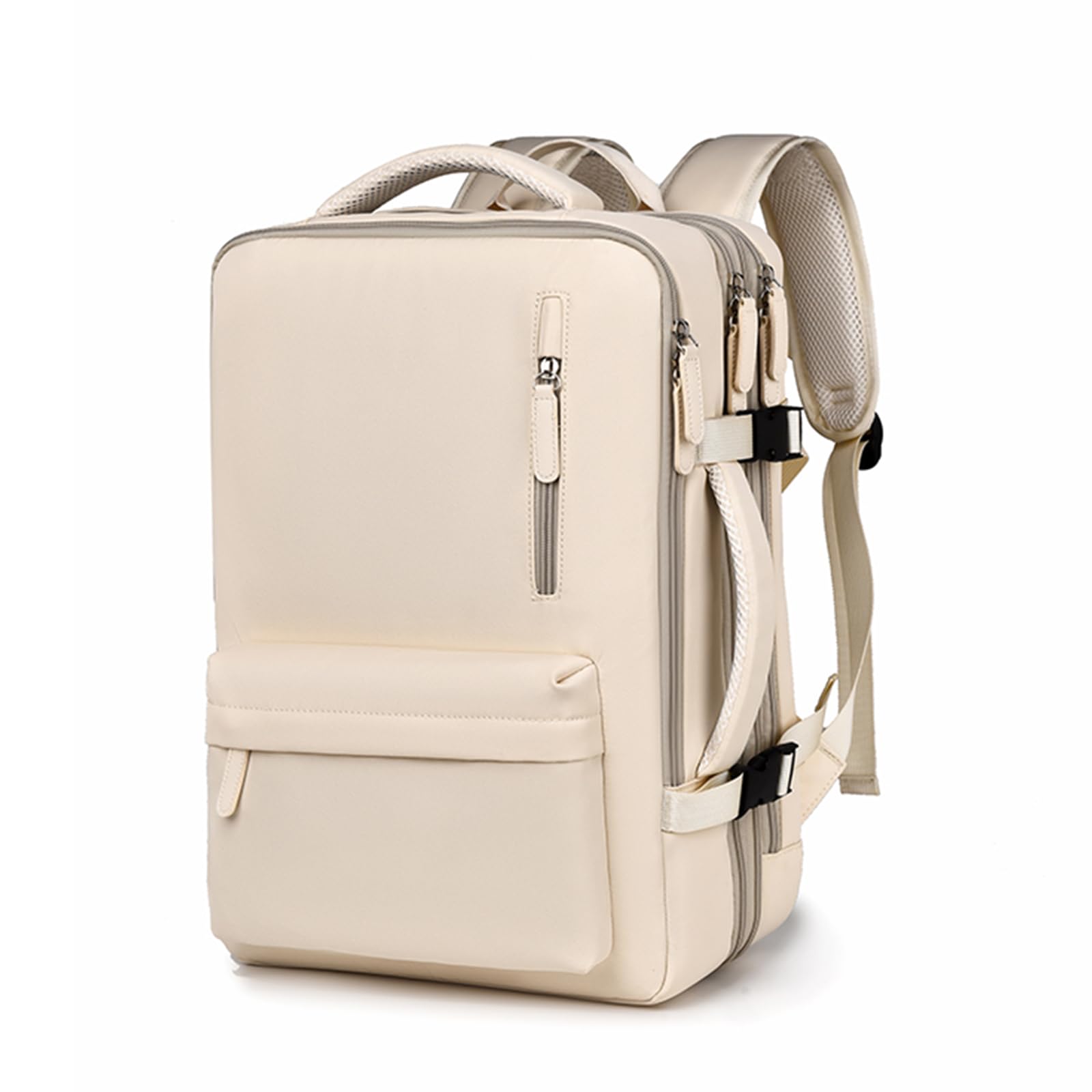 [OFAMOUS] 大容量ビジネスリュック 旅行カバン レディース メンズ 防水 2WAY 多機能 拡張可能 USBポート付き キャリーオン対応 15.6インチPC A4