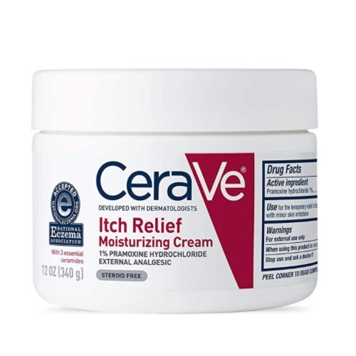 【エクスプレス便】　CeraVe Moisturizing Cream for Itch Relief 12oz セラヴィ かゆみ止めモイスチャライジング クリーム 340g